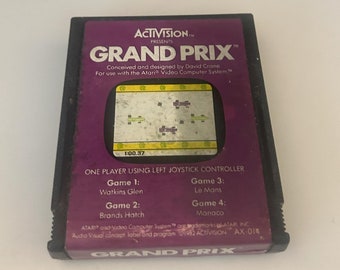 Grand Prix Game 1982, Sold As Is (Cartridge Only)