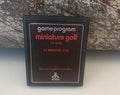 Miniature Golf Atari 2600 Game Cartridge ⛳ Vintage Retro Classic