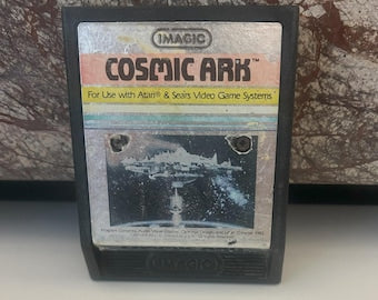 Cosmic Ark Atari Game 1982, Sold As Is (Cartridge Only)