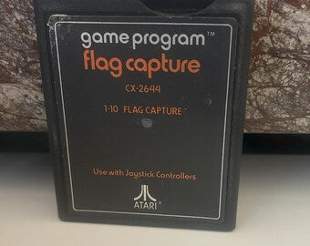Flag Capture Atari Game Program, Sold As Is (Cartridge Only)