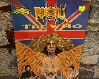 The Who Rock n' Roll Comic Book No. 7 January 1990, First Printing