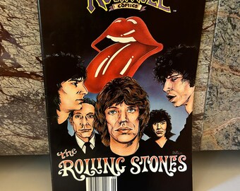 Rolling Stones Rock n' Roll Comic Book No. 6, December 1989 Third Printing