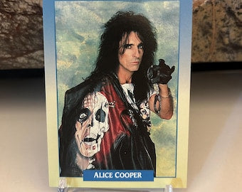Alice Cooper 1991 Trading Card