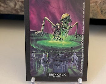 Birth of VC Ed Repka 1991 Rock Sticker Card
