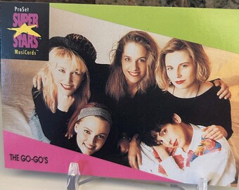 The Go-Gos 1991 Super Stars Trading Card #47