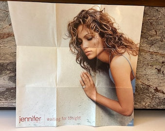 Jennifer Lopez Waiting for Tonight 1999 Poster (13.5x13.5 Inches)