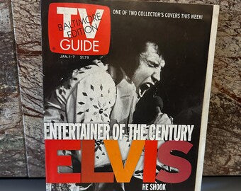 Elvis TV Guide January 2000