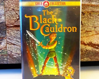 Black Cauldron VHS Gold Collection Disney Gold
