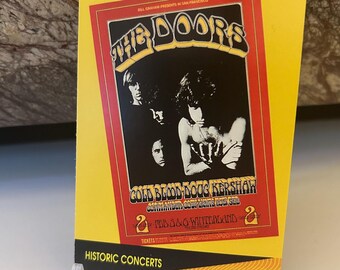 The Doors 1991 Trading Card #255 Historic Concerts