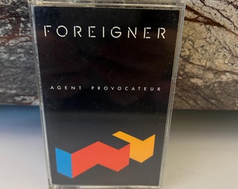 Foreigner 1984 Cassette Agent Provocateur