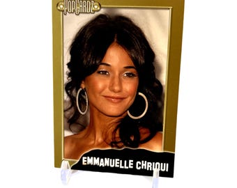 Emmanuelle Chriqui Gold Trading Card #28