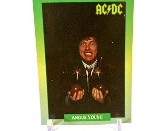ACDC Angus Young 1991 Trading Card #42