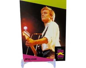 Bryan Adams 1991 Trading Card #4