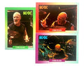 ACDC Chris Slade 1991 Trading Card Collection (3 Cards)