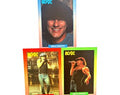 ACDC Brian Johnson 1991 Trading Card Collection (3 Cards)
