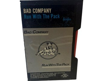 Bad Company 1976 Pink Cassette Run With the Pack