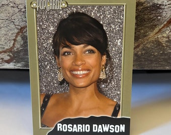 Rosario Dawson Gold Trading Card #9