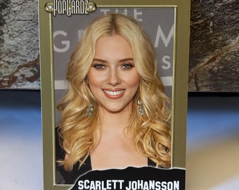 Scarlett Johansson Gold Trading Card #4