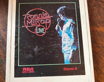 Ronnie Milsap 1976 Vintage 8 Track Tape - Sold AS IS