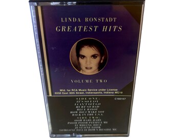 Linda Ronstadt Cassette Greatest Hits 1980 Volume 2
