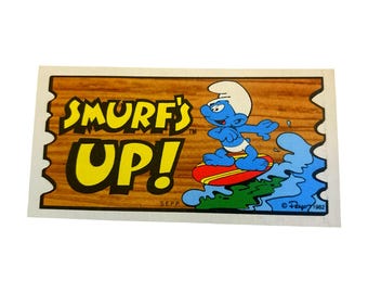 Smurfs (1982) #17 Vintage Trading Card