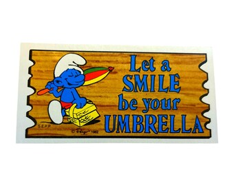 Smurfs (1982) #50 Vintage Trading Card