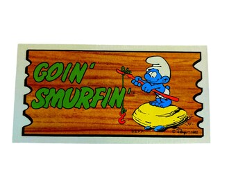 Smurfs (1982) #40 Vintage Trading Card