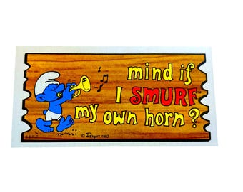 Smurfs (1982) #39 Vintage Trading Card