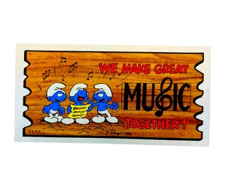 Smurfs (1982) #27 Vintage Trading Card