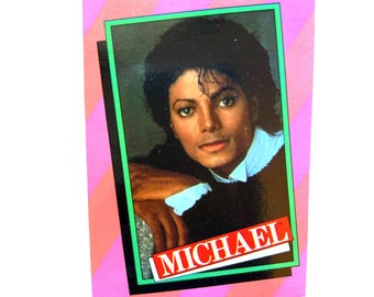 Michael Jackson #17 Trading Card (1984)