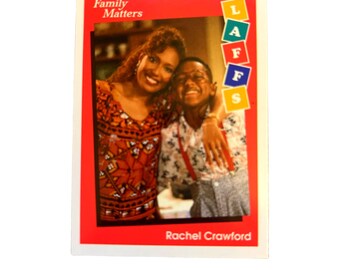Family Matters #37 Trading Card (1991) Rachel Crawford