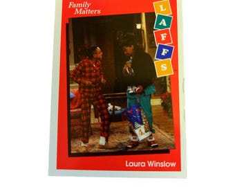 Family Matters #50 Trading Card (1991) Laura Winslow