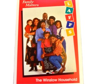 Family Matters #52 Trading Card (1991) The Winslow Household