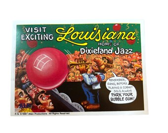 Alf Louisiana (1987) Sticker #18