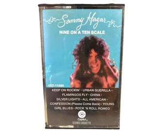 Sammy Hagar 1976 Cassette Nine on a Ten Scale