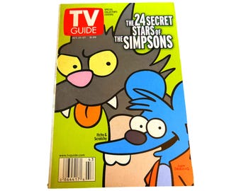Itchy and Scratchy The Simpsons Collector's Cover TV Guide (2000)