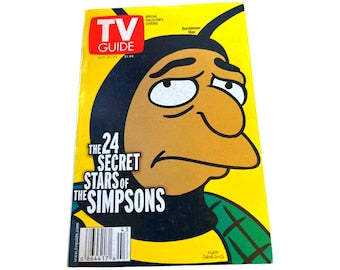 Bumblebee Man The Simpsons Collector's Cover TV Guide (2000)