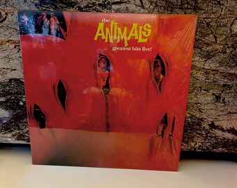 The Animals 1984 Greatest Hits Vinyl Record