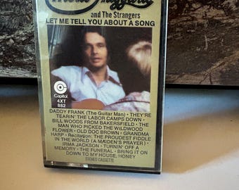Merle Haggard 1972 Cassette Let Me Tell You about a Song