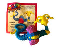 Mix-em-Up Monster Preowned McDonald's 1988 Toy with Info Card
