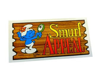 Smurfs (1982) #28 Vintage Trading Card