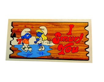 Smurfs (1982) #46 Vintage Trading Card