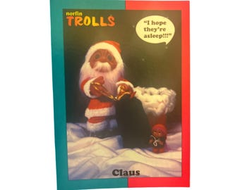 Norfin Troll #24 Claus Trading Card (1992)
