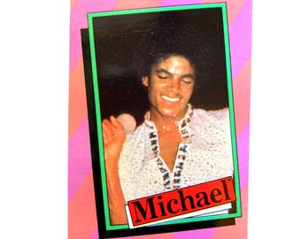 Michael Jackson #3 Trading Card (1984)