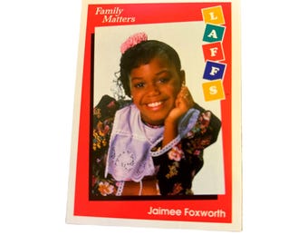Family Matters #33 Trading Card (1991) Jaimee Foxworth