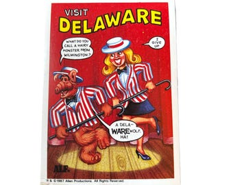 Alf Delaware (1987) Sticker #8