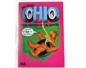 Alf Ohio (1987) Sticker #35
