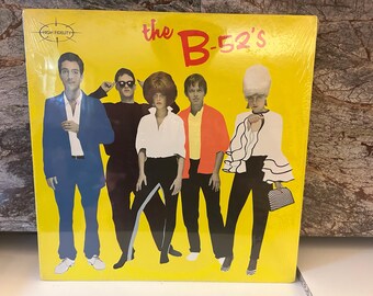 The B-52's Self Titled 1979 LP Vinyl Vintage