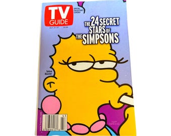 Selma Bouvier The Simpsons Collector's Cover TV Guide (2000)