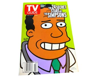 Dr. Julius Hibbert The Simpsons Collector's Cover TV Guide (2000)